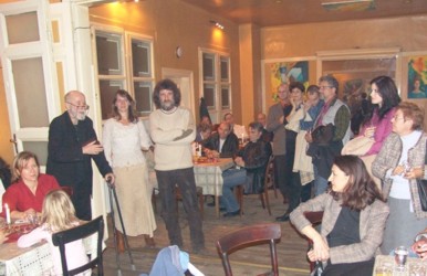 Ausstellungerffnung durch Dieter Schrage