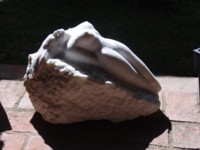 Sirene aus Krastaler Marmor 2006