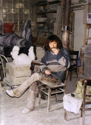 Pause im Atelier