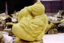 Mutter mit Zwillingen