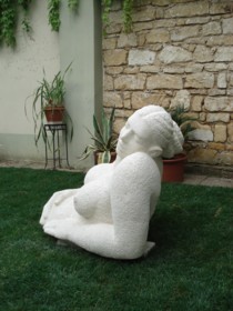 Sonnenabeterin, Sandstein 2009